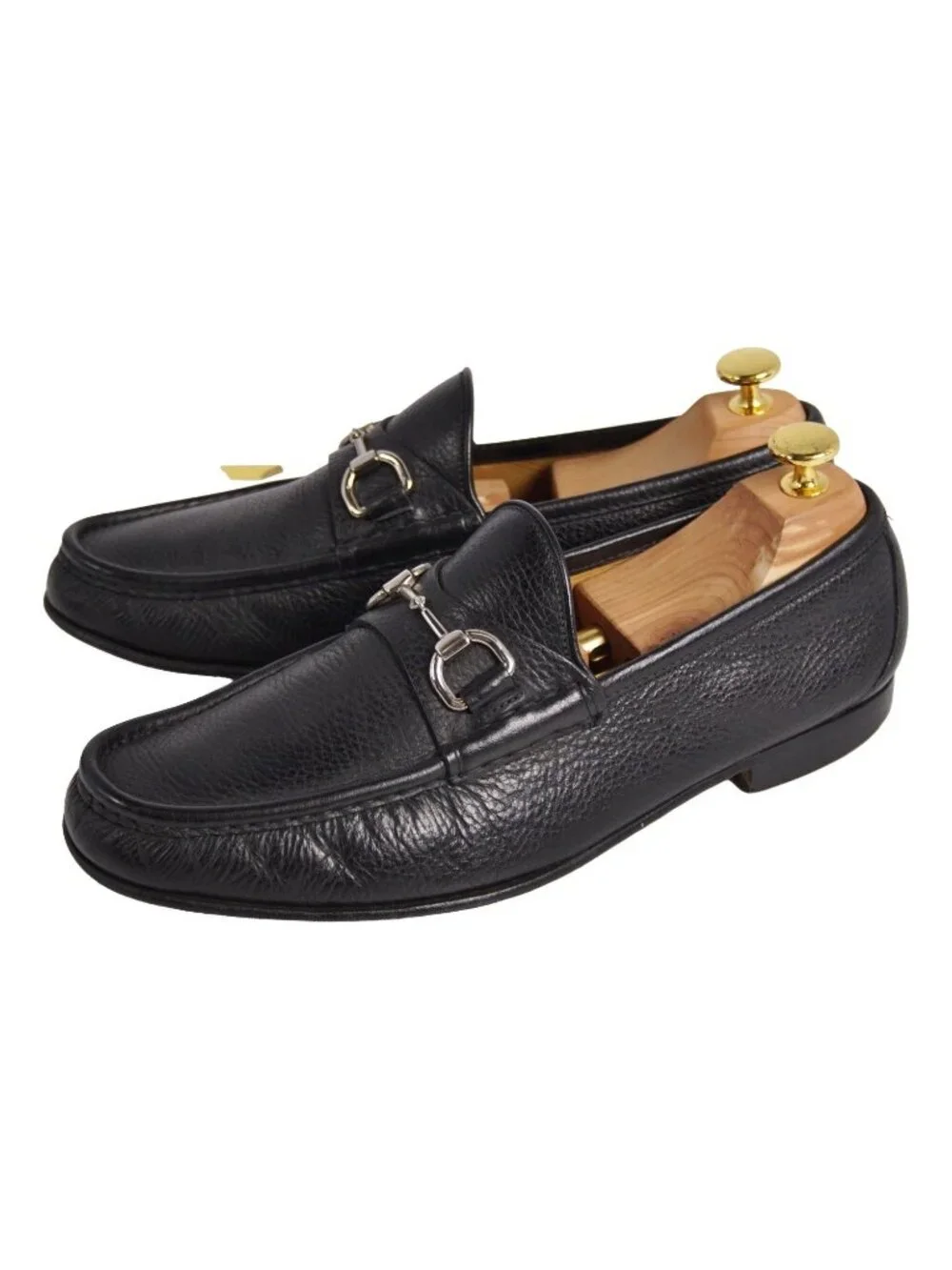 Gucci Loafers Moccasins Horsebit Business Shoes Leather